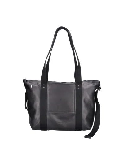 Rick Owens Shoulder Bag "trolley" In Black