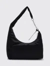 Rick Owens Gemini Shoulder Bag Adjustable Strap Hardware In Black
