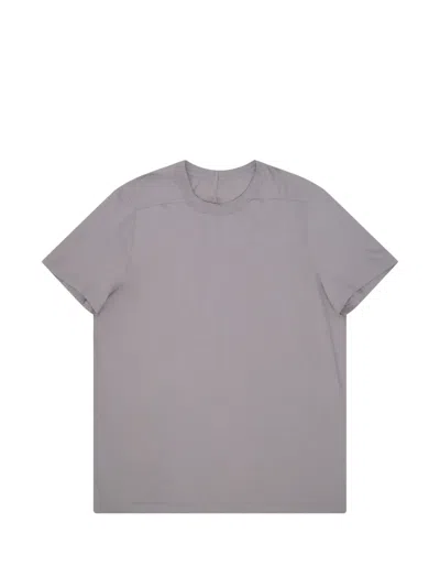 Rick Owens Shoulder Panelled T-shirt In Gray