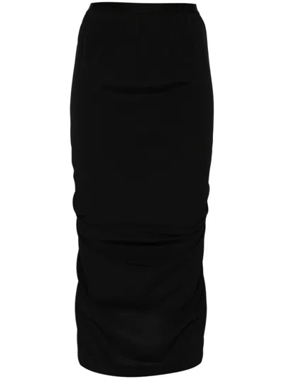 RICK OWENS SHRIMP MIDI SKIRT