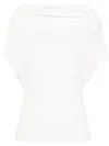 Rick Owens Shroud Tank Top In Neutrals