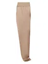 Rick Owens Side Slit Long Skirt Jackets Beige
