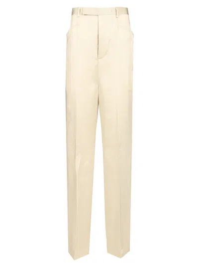Rick Owens Silk Charmeuse Trousers