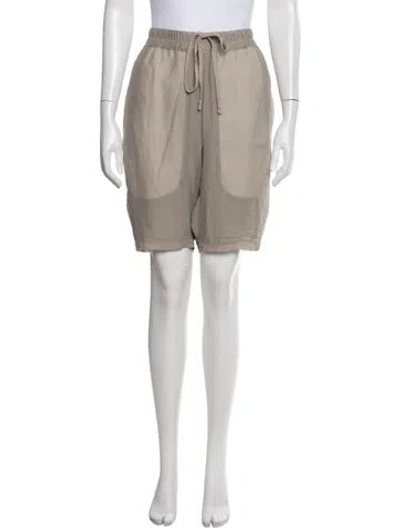 Pre-owned Rick Owens Silk Lounge Set In Neutral