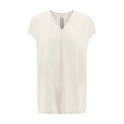 Rick Owens Kids' Silk Top In White