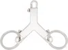 Rick Owens Silver Concordians Small Cerberus Keychain