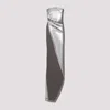 Rick Owens Grey Dust Pearl Sequinned Long Top In Silver