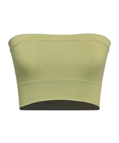 Rick Owens Simple Camisole Top In Green
