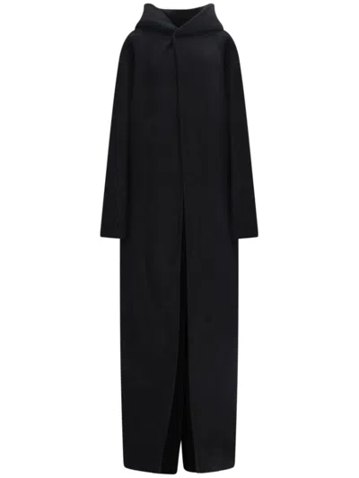 RICK OWENS SINGLE-BREASTED COAT