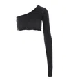 Rick Owens Black Porterville Ziggy Long Sleeve T-shirt In Black