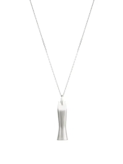 Rick Owens Sister Charm In Metallic