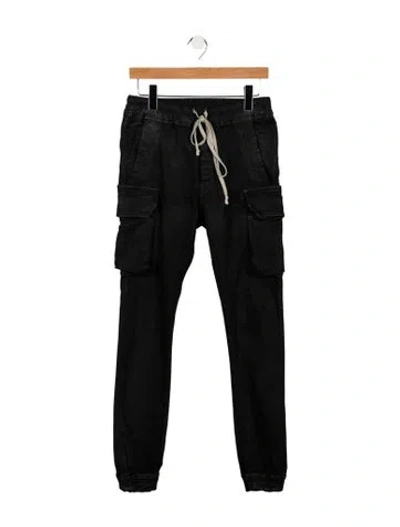 Pre-owned Rick Owens Skinny Jeans In Black