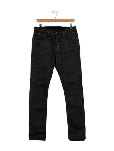 Pre-owned Rick Owens Skinny Jeans W/ Tags In Black