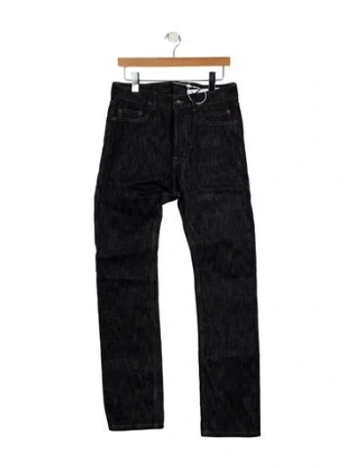 Pre-owned Rick Owens Skinny Jeans W/ Tags In Blue