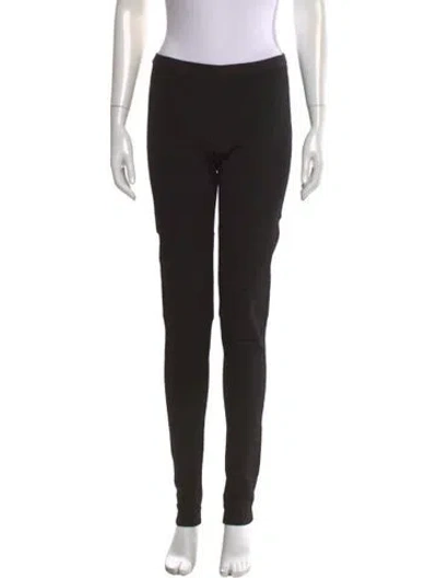 Pre-owned Rick Owens Skinny Leg Pants In Black