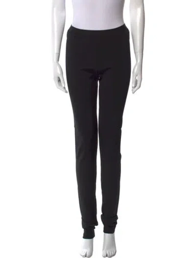 Pre-owned Rick Owens Skinny Leg Pants In Black