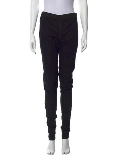 Pre-owned Rick Owens Skinny Leg Pants In Black