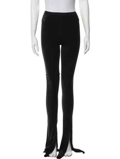 Pre-owned Rick Owens Skinny Leg Pants In Black