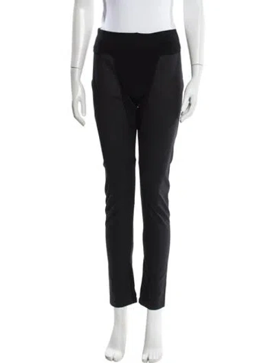 Pre-owned Rick Owens Skinny Leg Pants In Black