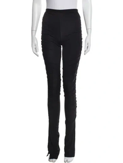 Pre-owned Rick Owens Skinny Leg Pants In Black