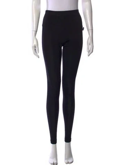 Pre-owned Rick Owens Skinny Leg Pants In Black