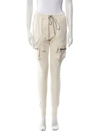 Pre-owned Rick Owens Skinny Leg Pants In Neutral