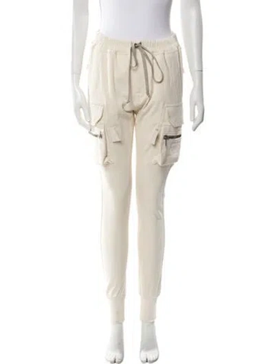 Pre-owned Rick Owens Skinny Leg Pants In Neutral