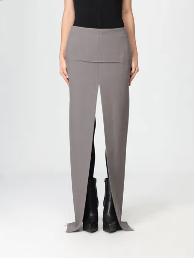 Rick Owens Skirt  Woman Color Dust In Brown