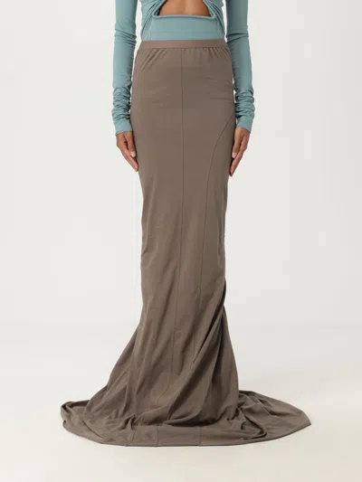 Rick Owens Skirt  Woman Color Grey