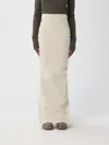 Rick Owens Edfu Maxi Skirt In Neutral