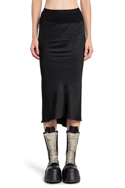 Rick Owens Shrimp Longuette In Black