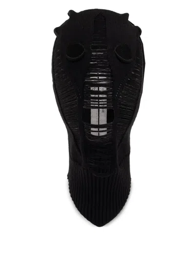 Rick Owens Skull Balaclava In Black