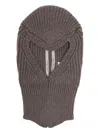 Rick Owens Skull Balaclava In Black