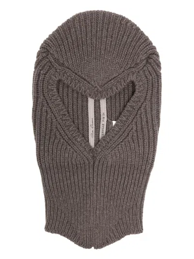 RICK OWENS RICK OWENS PORTERVILLE SKULL KNITTED BALACLAVA