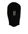 Rick Owens Skull Balaclava In Black