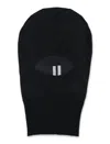 Rick Owens Edgy Black Wool Hat In Black