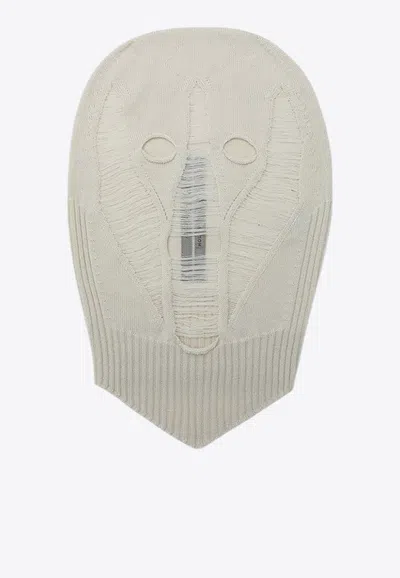 Rick Owens Skull Wool Balaclava
