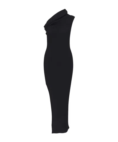 Rick Owens Sleeveless Dress In Black