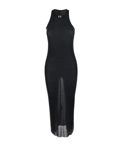 Rick Owens Sleeveless Dress In Black