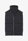 Rick Owens Sleeveless Flight Vest In Black