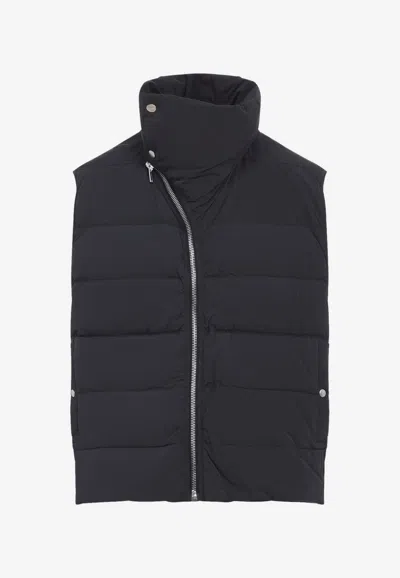 Rick Owens Sleeveless Flight Vest In Black