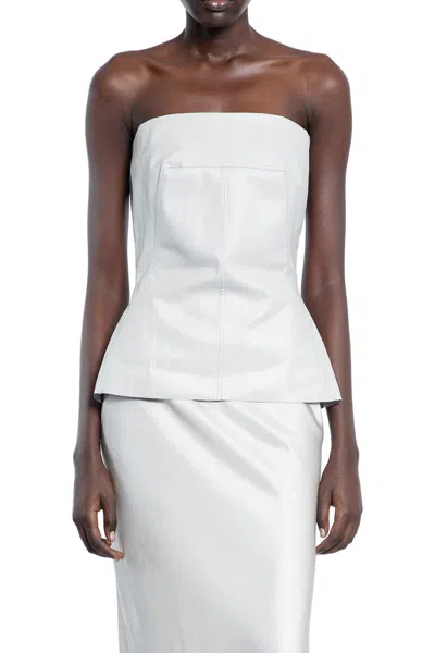 Rick Owens Sleeveless In Grey