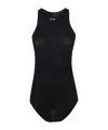 Rick Owens Women Basic Rib Tank Top In Black