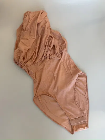 Rick Owens Sleeveless Jumpsuit In Brown