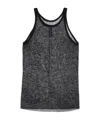 Rick Owens Canotta In Maglia Dettaglio Lettering Traforato In Black