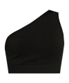 Rick Owens Athena Active Knit Bra In Black Clothing In Black