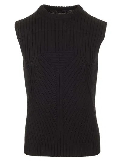 Rick Owens Sleeveless Sweater Knitwear Black