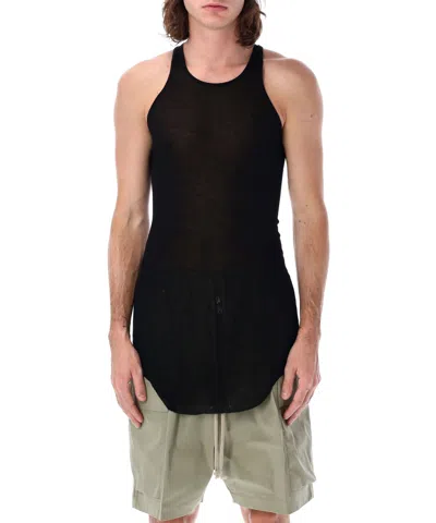 Rick Owens Sleeveless T-shirt In Black