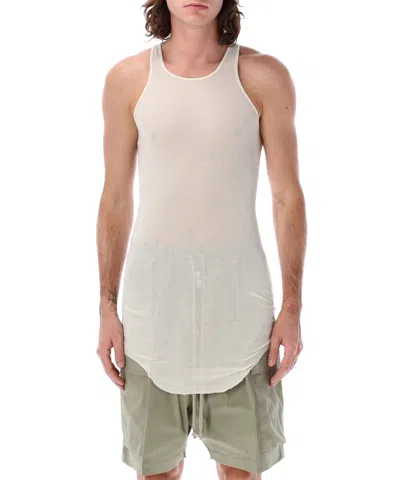 Rick Owens Sleeveless T-shirt In White