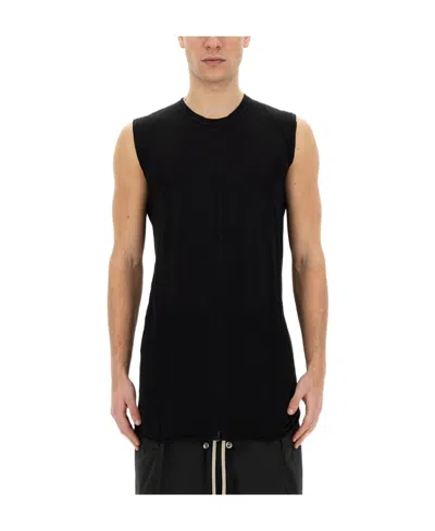 RICK OWENS RICK OWENS SLEEVELESS CREWNECK TOP